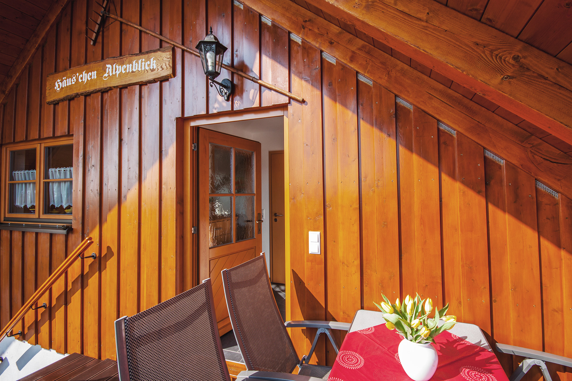 haus alpenblick eingang