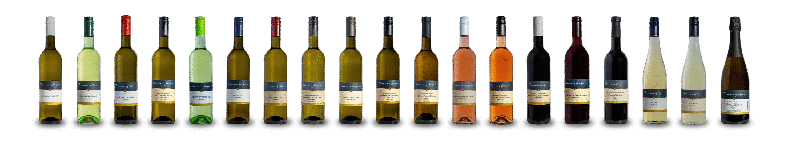 Sortimentsübersicht Weingut Geiger Meersburg